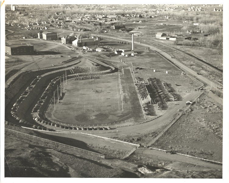 Aerial of OʼHarra Field in 1939